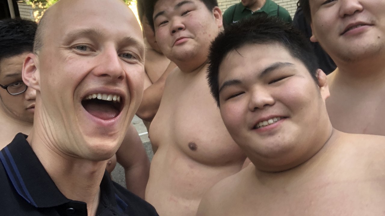 Cultural encounter in East Asia representing communication and culture.